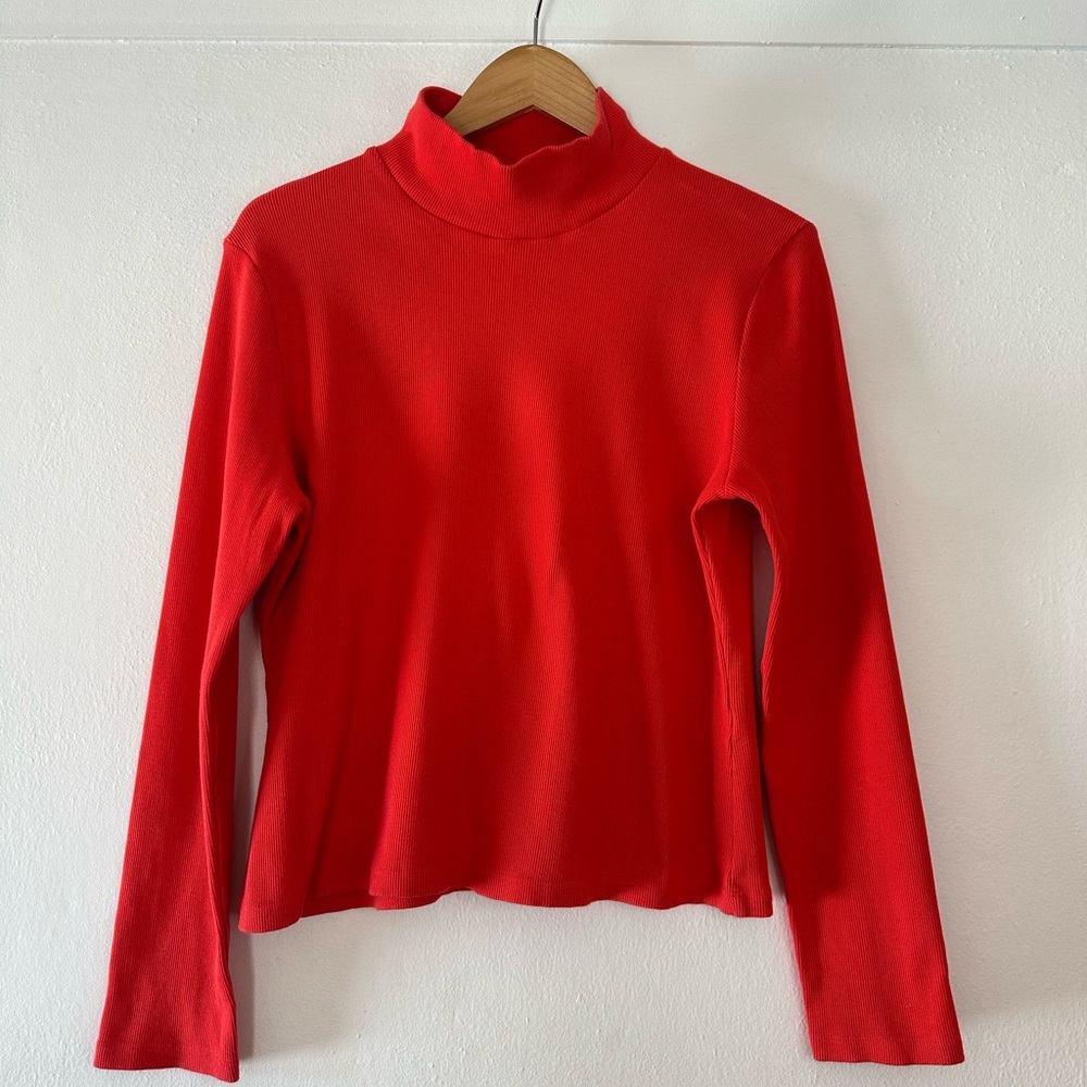 Perfect Red Turtleneck
